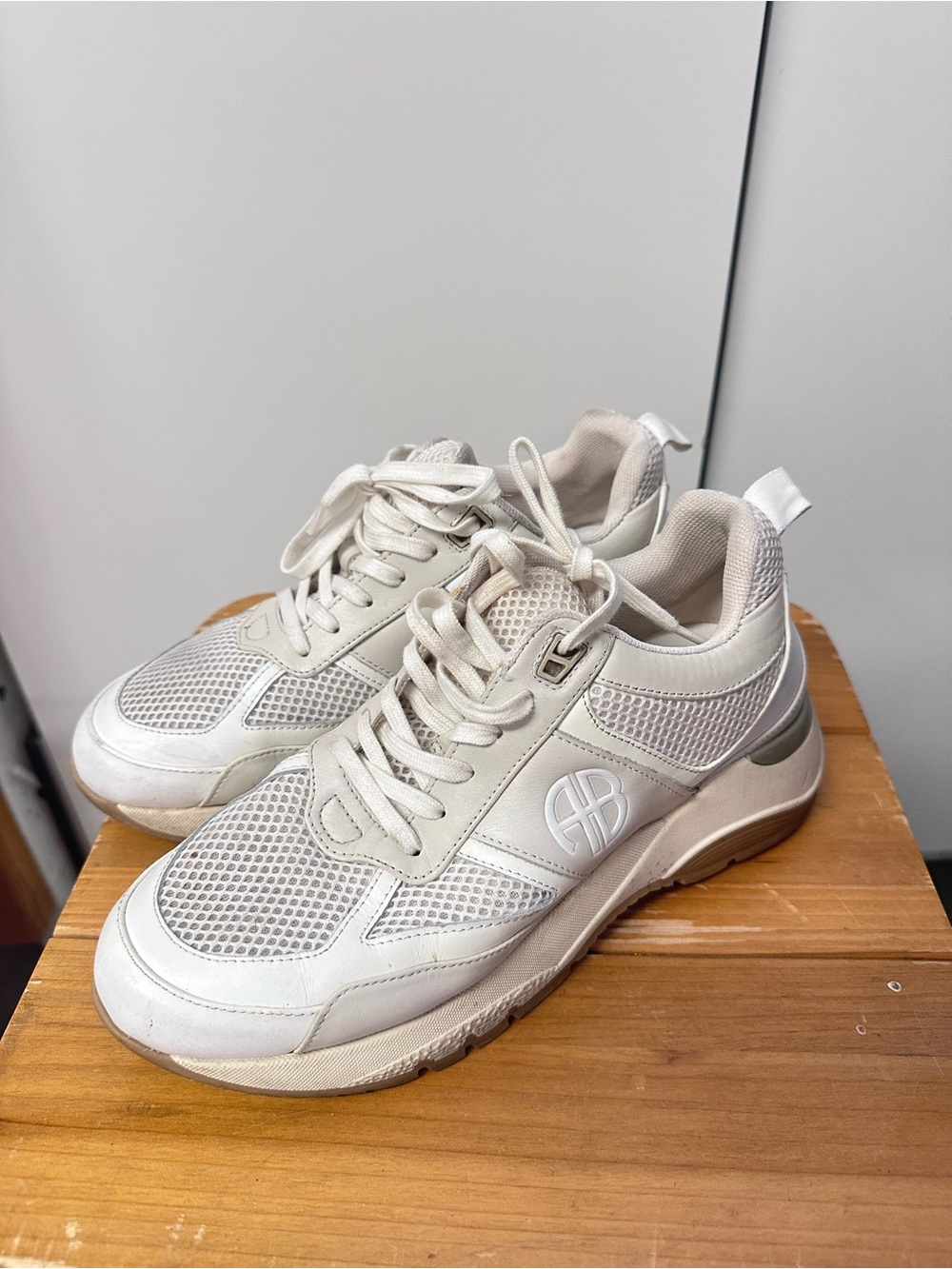 Women’s Anine Bing Sneakers in Off-White